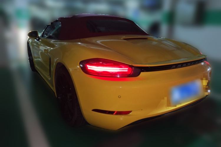 Used Porsche 718 2022 Boxster 2.0T Rear Left 45 Deg