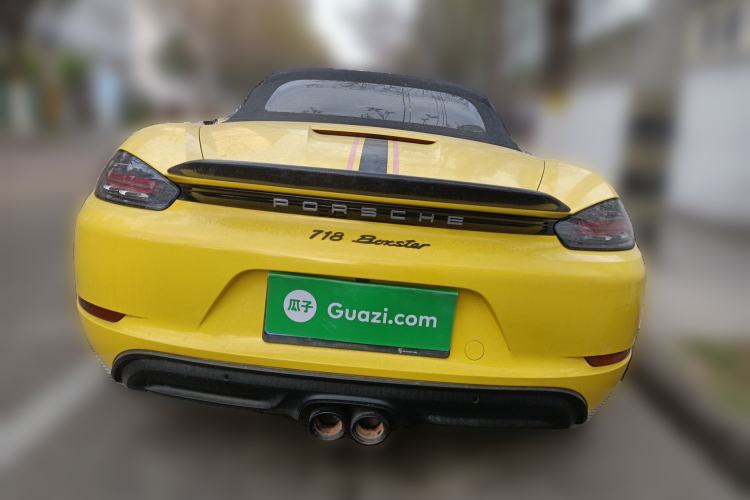 Used Porsche 718 2022 Boxster 2.0T Rear