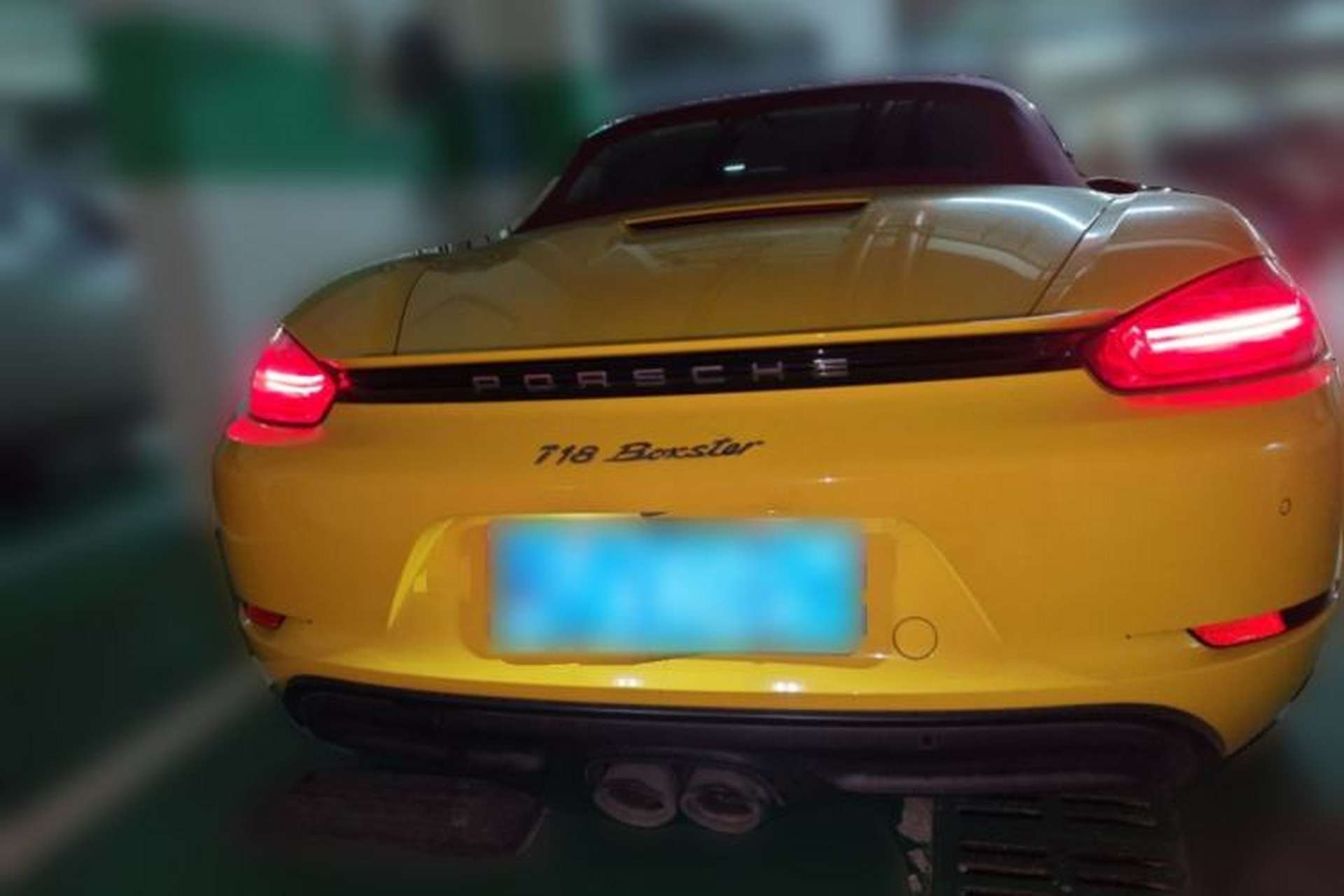 Used Porsche 718 2022 Boxster 2.0T Rear