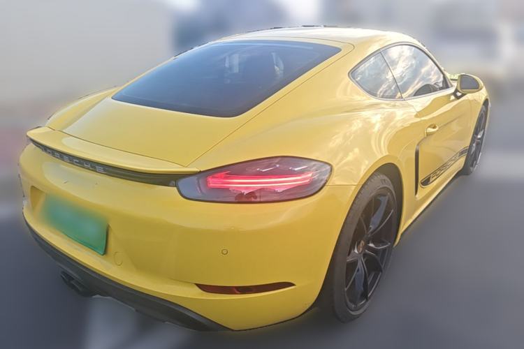 Used Porsche 718 2022 Cayman 2.0T Rear Right 45 Deg
