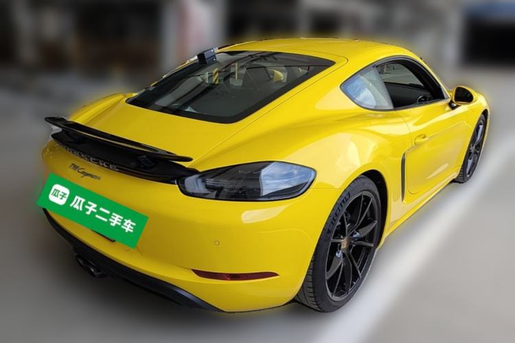 Used Porsche 718 2022 Cayman 2.0T Rear Right 45 Deg