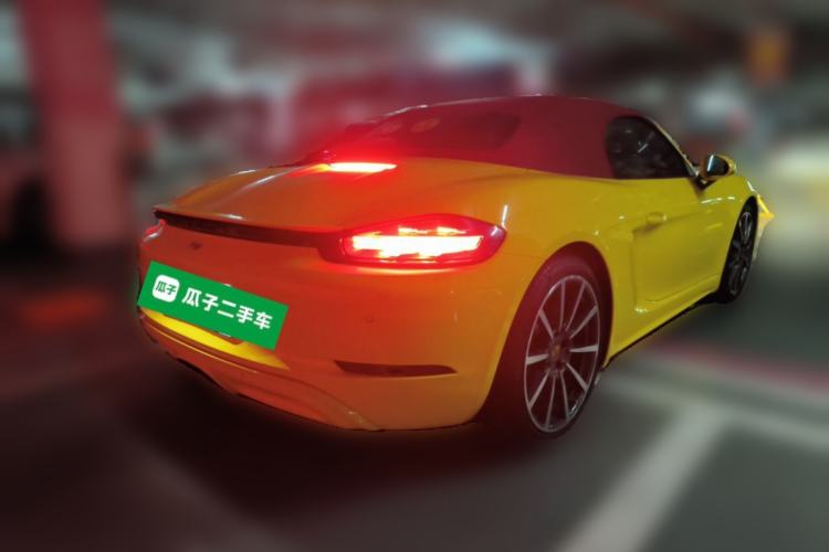 Used Porsche 718 2022 Boxster 2.0T Rear Right 45 Deg