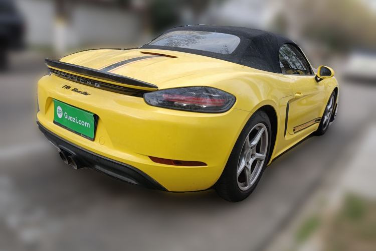 Used Porsche 718 2022 Boxster 2.0T Rear Right 45 Deg