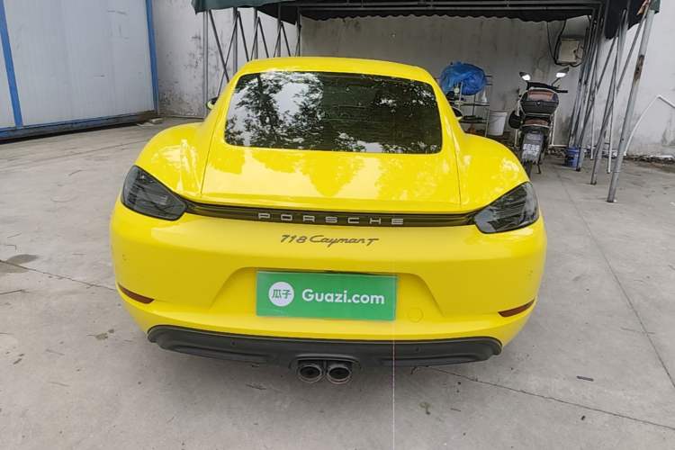 Used Porsche 718 2022 Cayman T 2.0T Rear