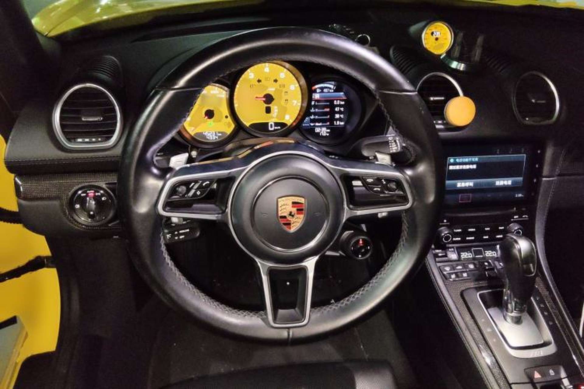 Used Porsche 718 2022 Boxster 2.0T Steering Wheel