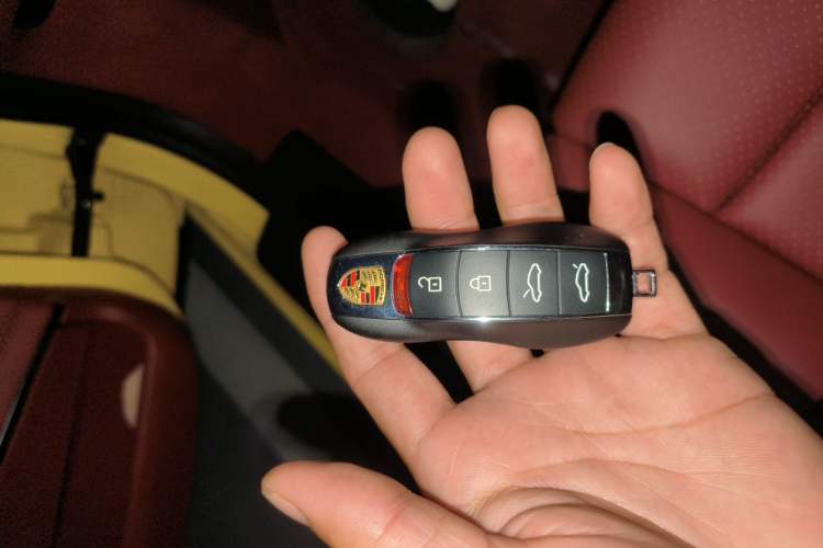 Used Porsche 718 2022 Boxster 2.0T Vehicle Key