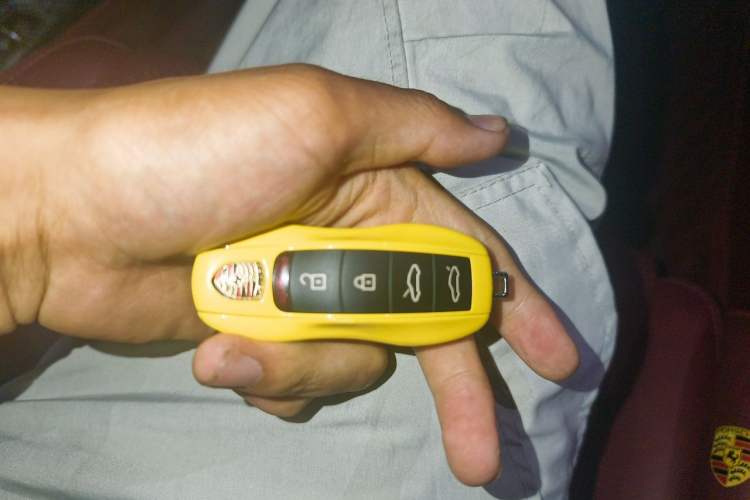 Used Porsche 718 2022 Boxster 2.0T Vehicle Key
