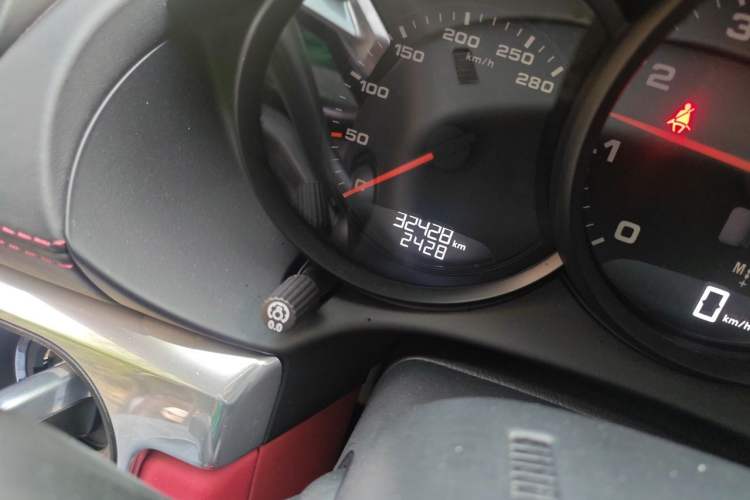 Used Porsche 718 2023 Boxster Style Edition 2.0T Odometer Close Up