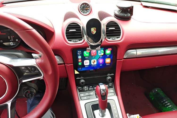 Used Porsche 718 2023 Boxster Style Edition 2.0T Audio And AC Panel