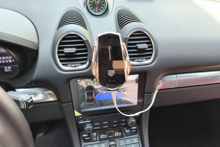 Used Porsche 718 2023 Boxster Style Edition 2.0T Audio And AC Panel