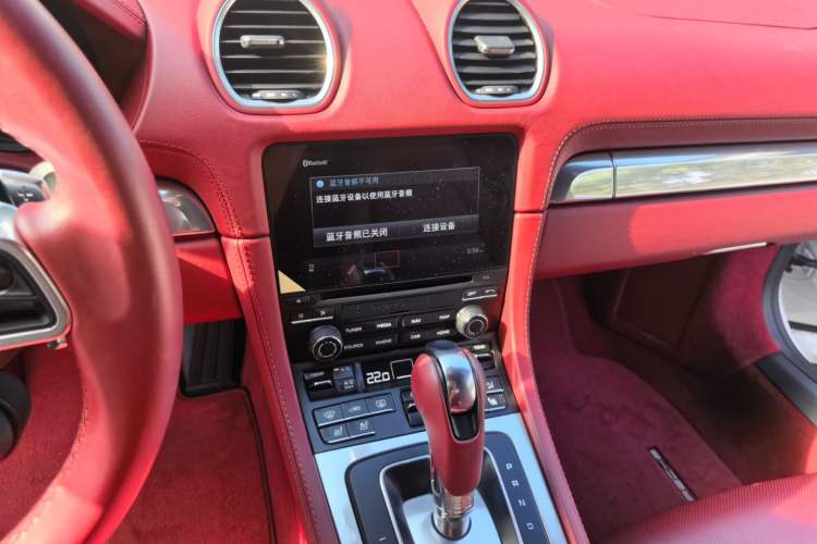 Used Porsche 718 2023 Boxster Style Edition 2.0T Audio And AC Panel