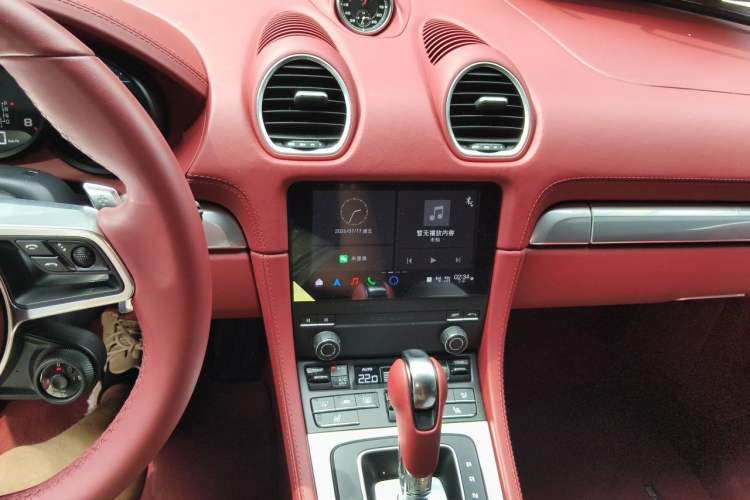 Used Porsche 718 2023 Boxster Style Edition 2.0T Audio And AC Panel