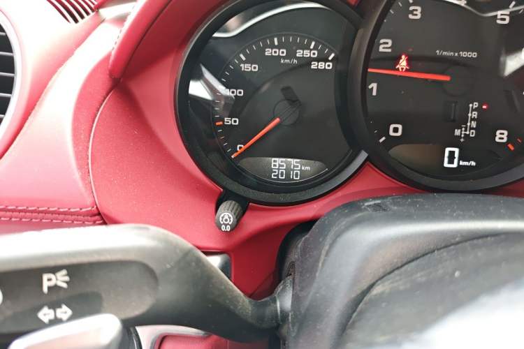 Used Porsche 718 2023 Boxster Style Edition 2.0T Odometer Close Up
