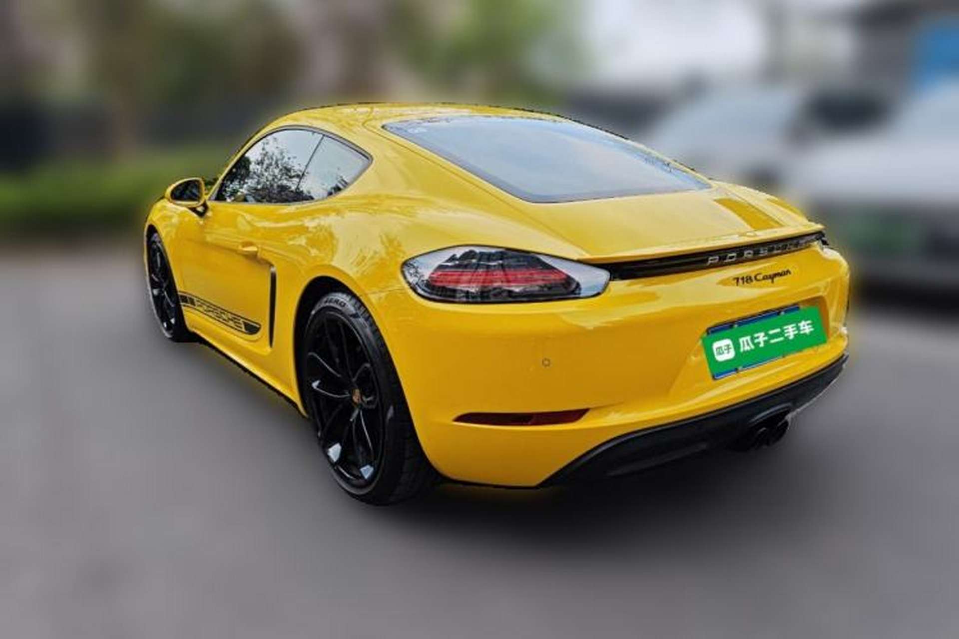 Used Porsche 718 2023 Cayman Style Edition 2.0T Rear Left 45 Deg