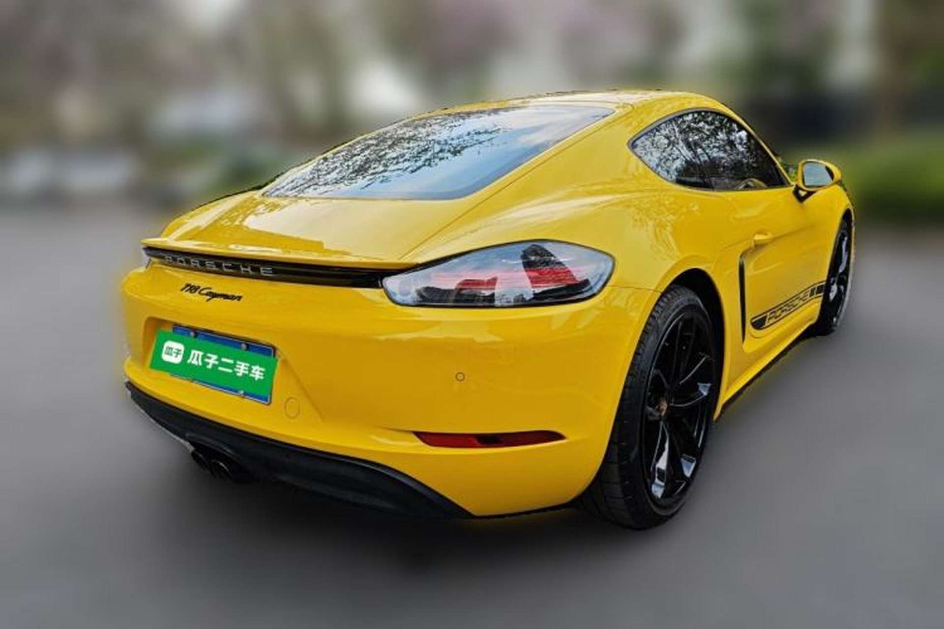 Used Porsche 718 2023 Cayman Style Edition 2.0T Rear Right 45 Deg