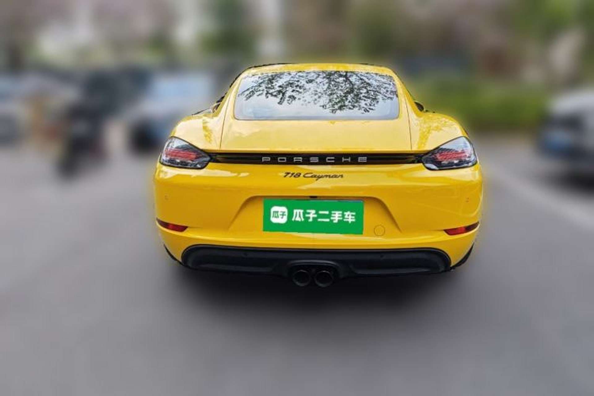 Used Porsche 718 2023 Cayman Style Edition 2.0T Rear