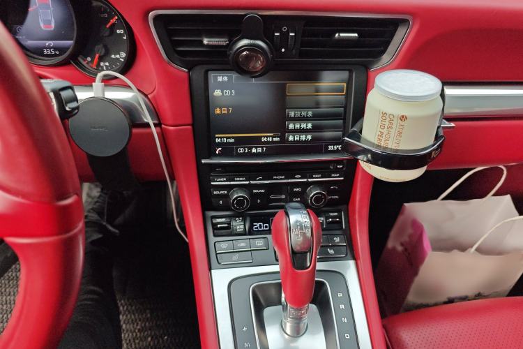 Used Porsche 911 2015 Carrera 4 3.4L Style Edition Audio And AC Panel