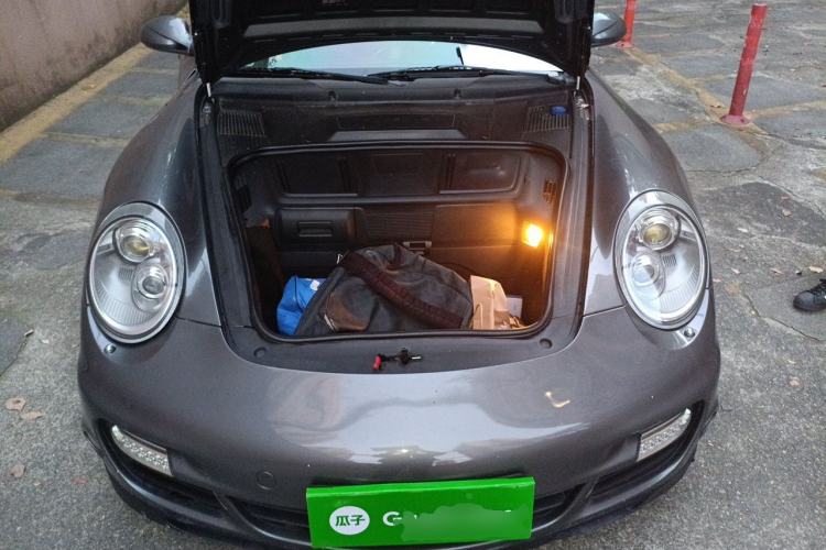 Used Porsche 911 2010 Turbo Cabriolet 3.8T Engine Bay