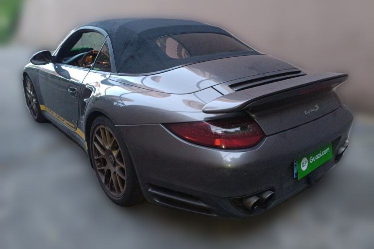 Used Porsche 911 2010 Turbo Cabriolet 3.8T Rear Left 45 Deg