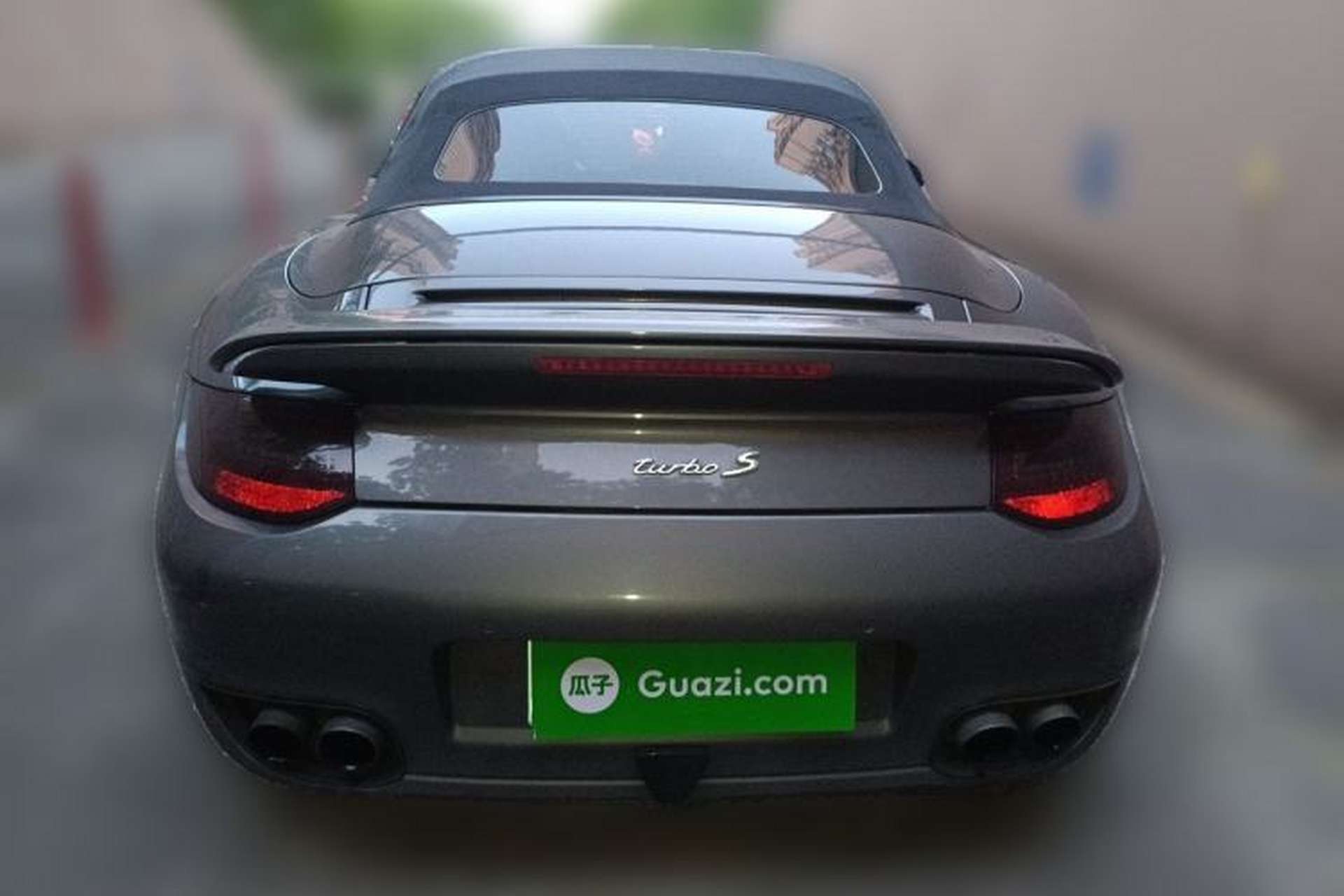 Used Porsche 911 2010 Turbo Cabriolet 3.8T Rear