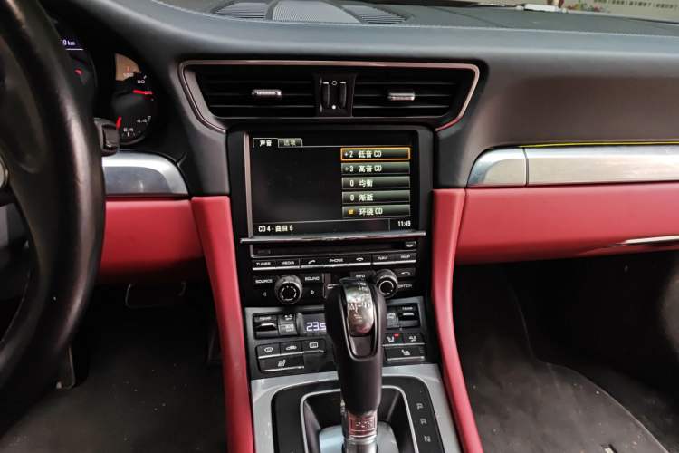 Used Porsche 911 2012 Carrera 3.4L Audio And AC Panel