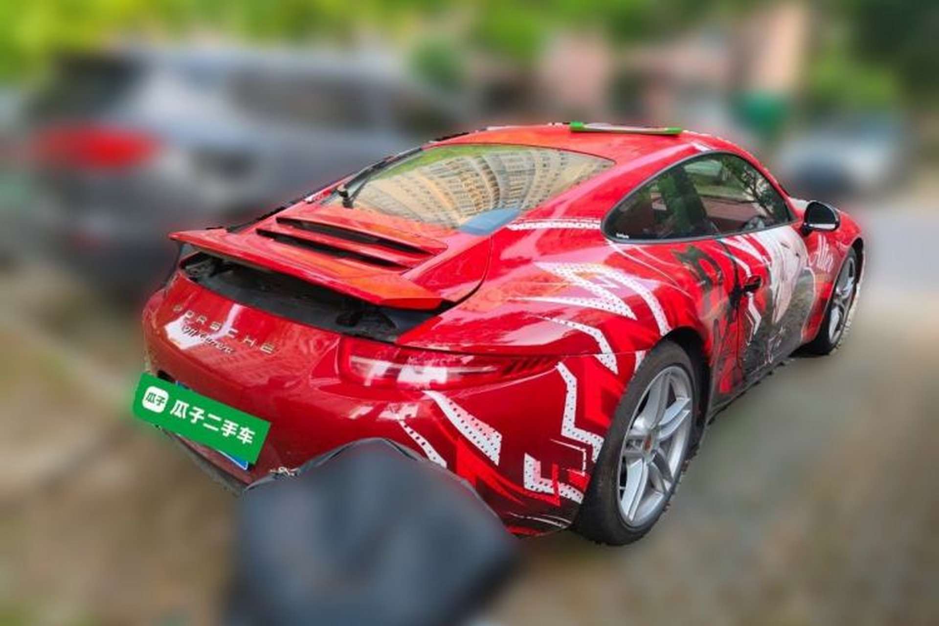 Used Porsche 911 2012 Carrera 3.4L Rear Right 45 Deg