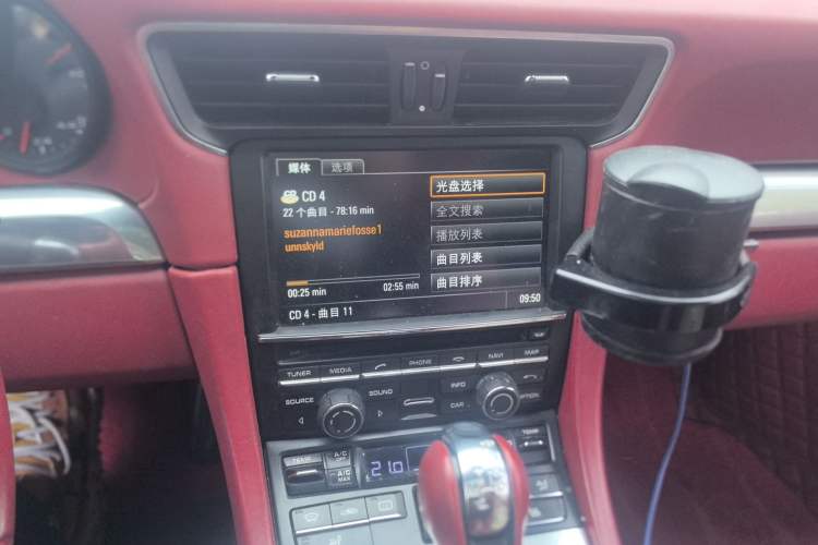 Used Porsche 911 2013 Carrera 4 3.4L Audio And AC Panel