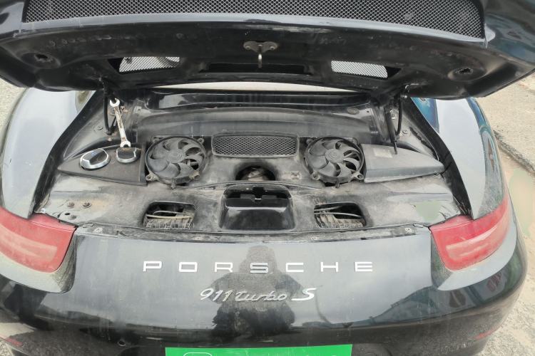 Used Porsche 911 2014 Turbo S 3.8T Engine Bay