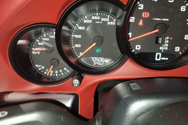 Used Porsche 911 2015 Carrera 3.4L Style Edition Odometer Close Up