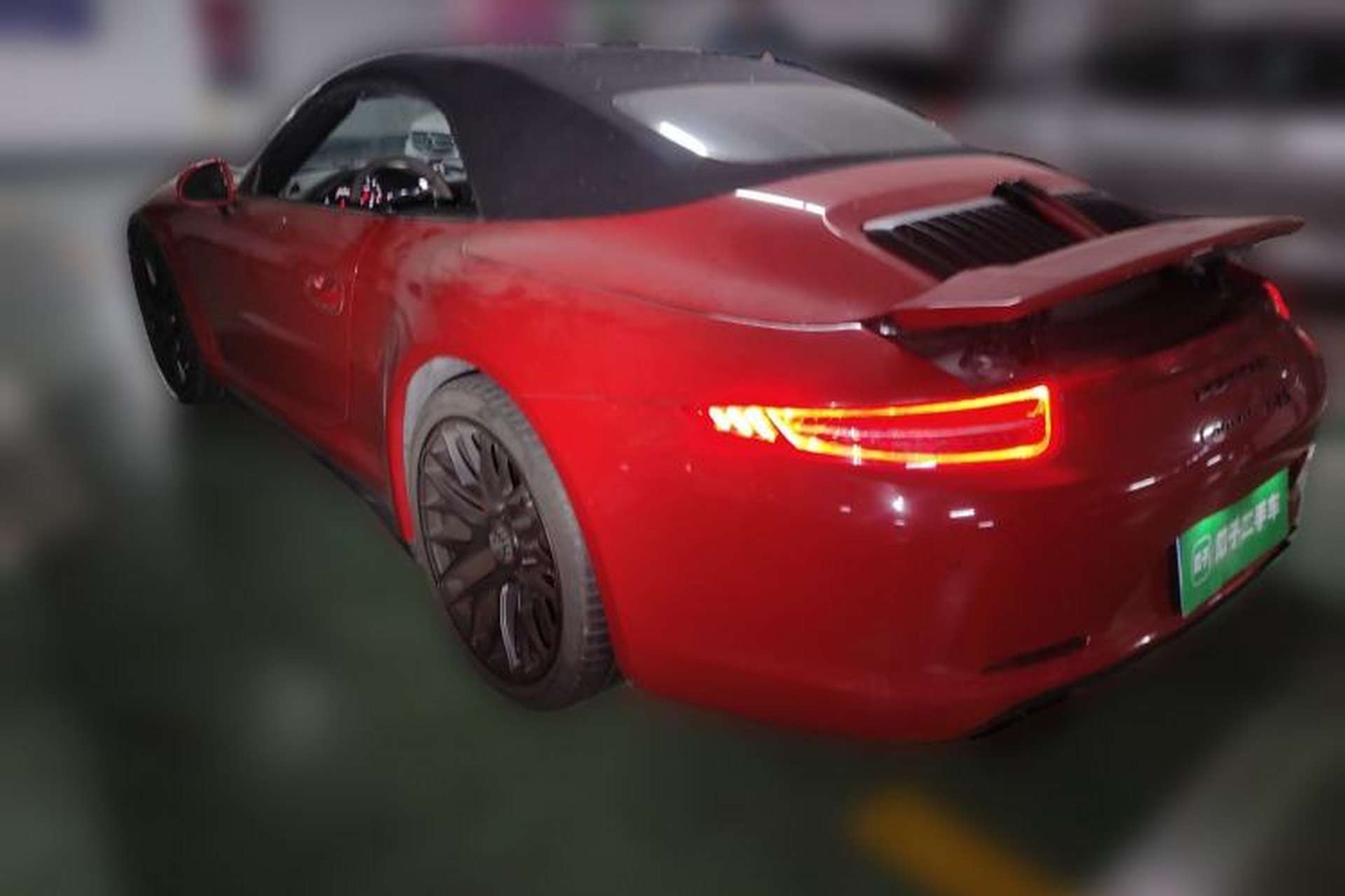 Used Porsche 911 2015 Carrera Cabriolet GTS 3.8L Rear Left 45 Deg