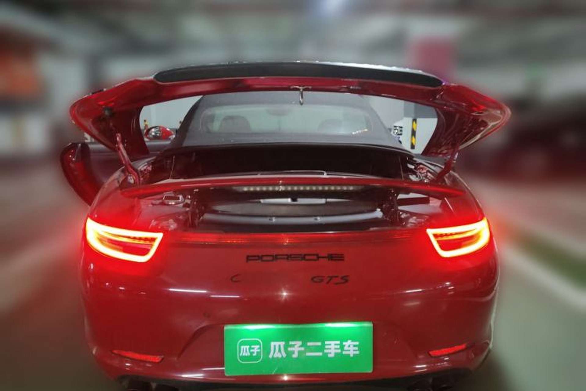 Used Porsche 911 2015 Carrera Cabriolet GTS 3.8L Trunk