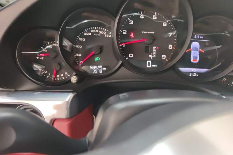 Used Porsche 911 2015 Carrera 3.4L Style Edition Odometer Close Up