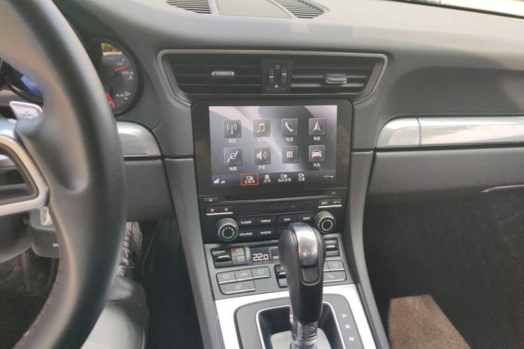 Used Porsche 911 2016 Carrera 3.0T Audio And AC Panel