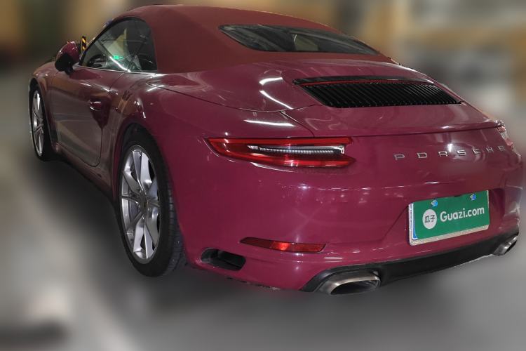 Used Porsche 911 2016 Carrera Cabriolet 3.0T Rear Left 45 Deg