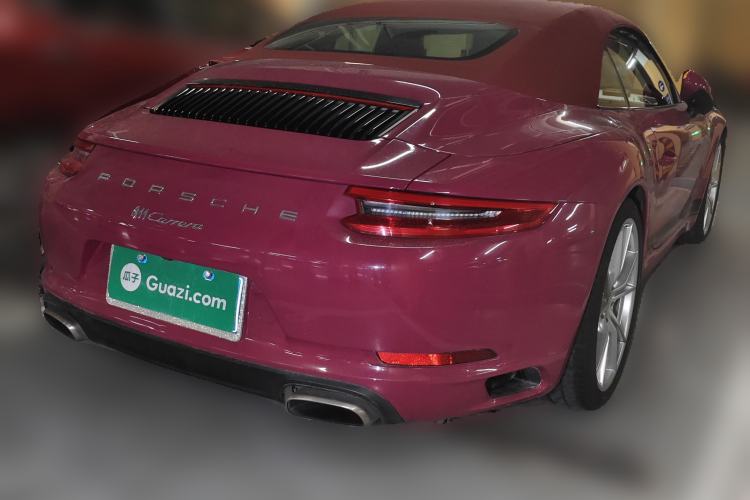 Used Porsche 911 2016 Carrera Cabriolet 3.0T Rear Right 45 Deg
