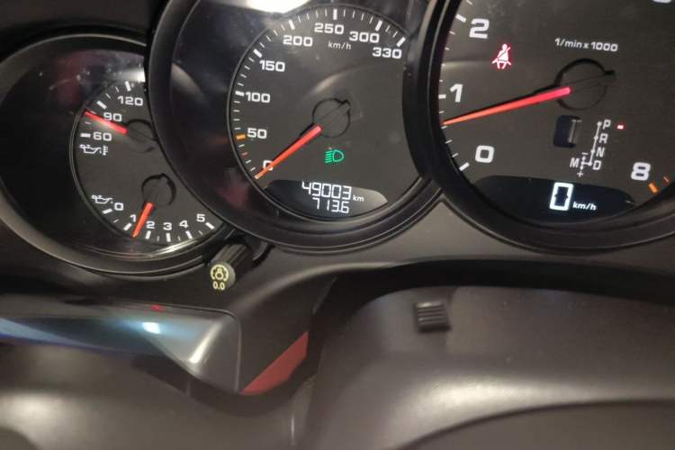 Used Porsche 911 2016 Targa 4 3.0T Odometer Close Up