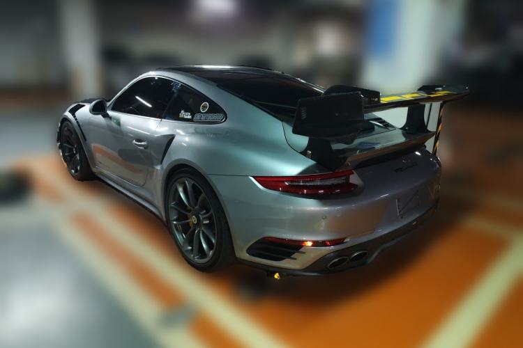 Used Porsche 911 2016 Turbo S 3.8T Rear Left 45 Deg
