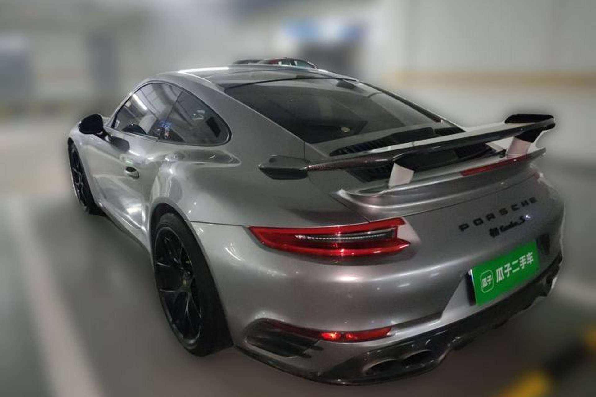 Used Porsche 911 2016 Turbo 3.8T Rear Left 45 Deg