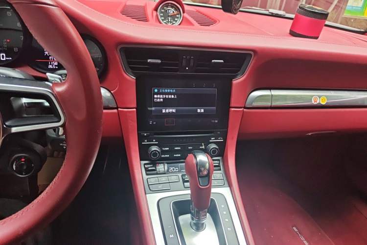 Used Porsche 911 2016 Targa 4 3.0T Audio And AC Panel