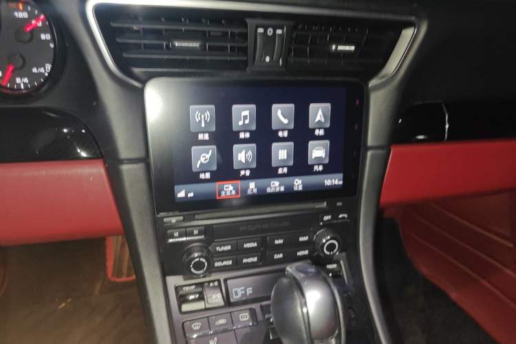 Used Porsche 911 2016 Carrera 3.0T Audio And AC Panel