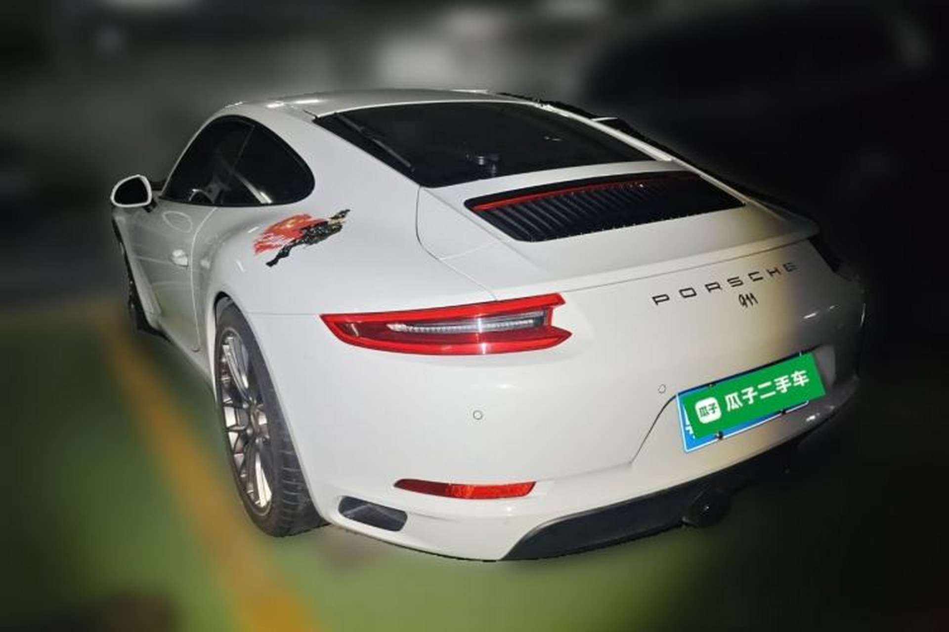 Used Porsche 911 2016 Carrera 3.0T Rear Left 45 Deg