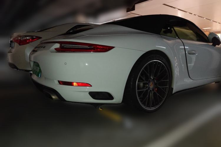 Used Porsche 911 2016 Carrera Cabriolet 3.0T Rear Right 45 Deg