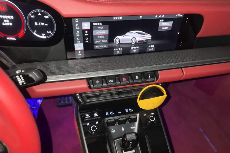 Used Porsche 911 2020 Carrera 3.0T Audio And AC Panel