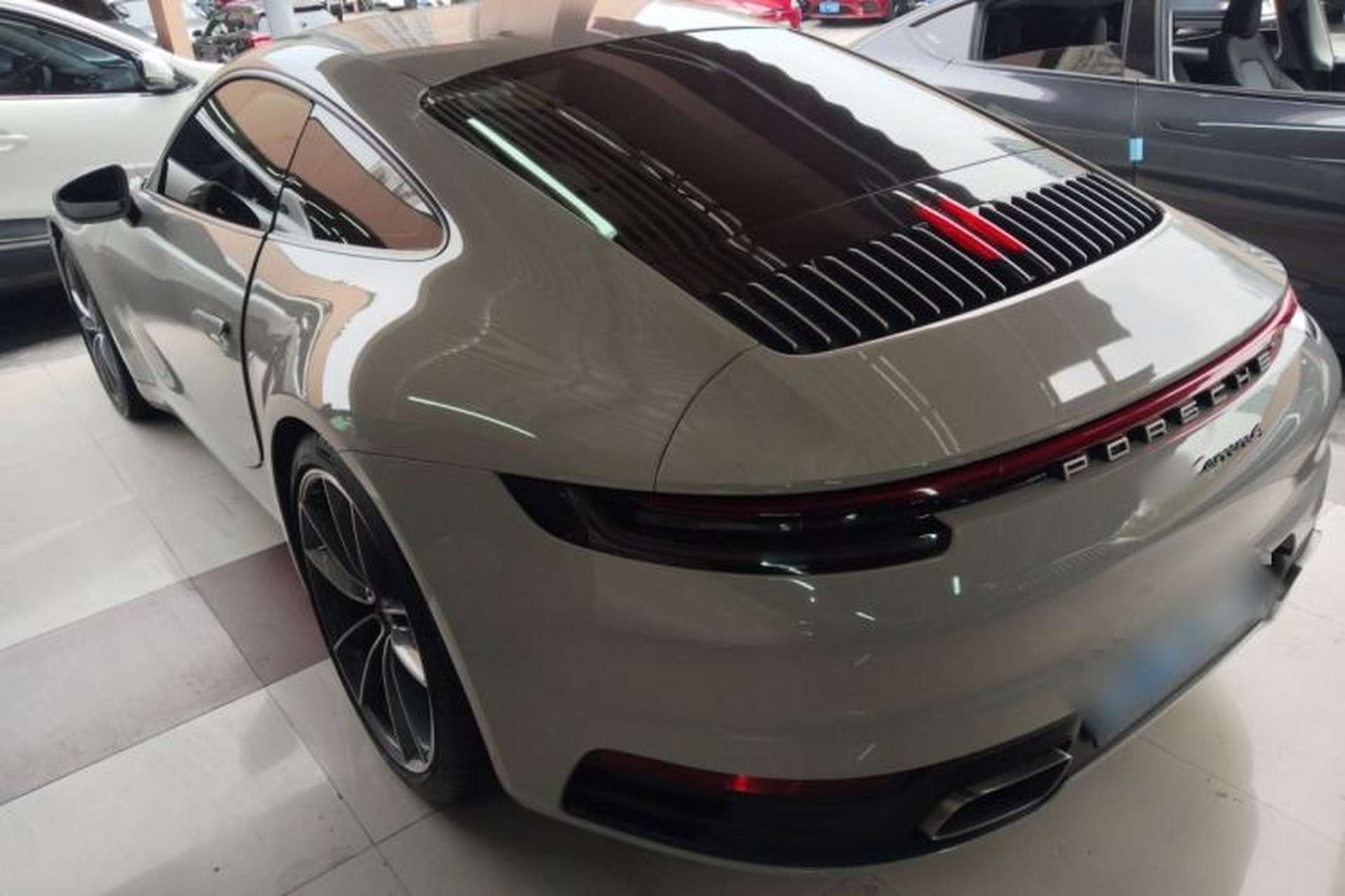 Used Porsche 911 2020 Carrera 4 3.0T Rear Left 45 Deg