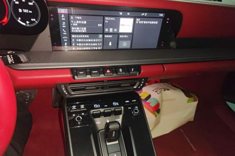 Used Porsche 911 2020 Carrera 3.0T Audio And AC Panel