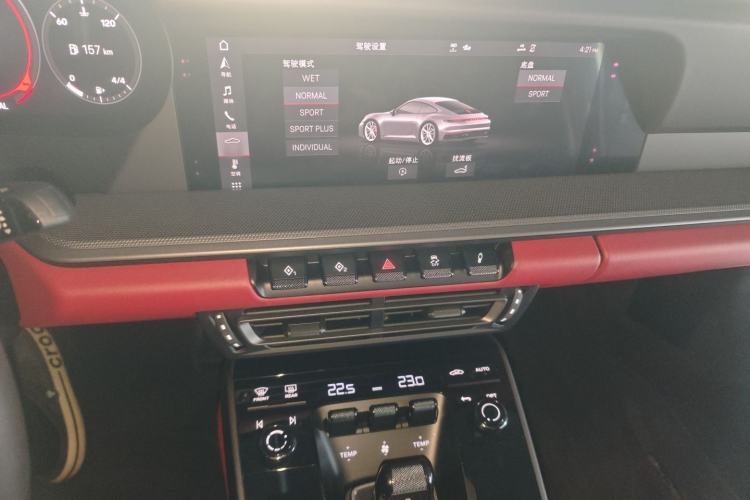 Used Porsche 911 2020 Carrera 3.0T Audio And AC Panel