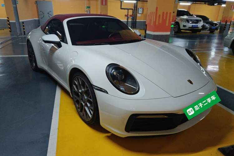 Used Porsche 911 2020 Carrera 4 Cabriolet 3.0T Front Right 45 Deg