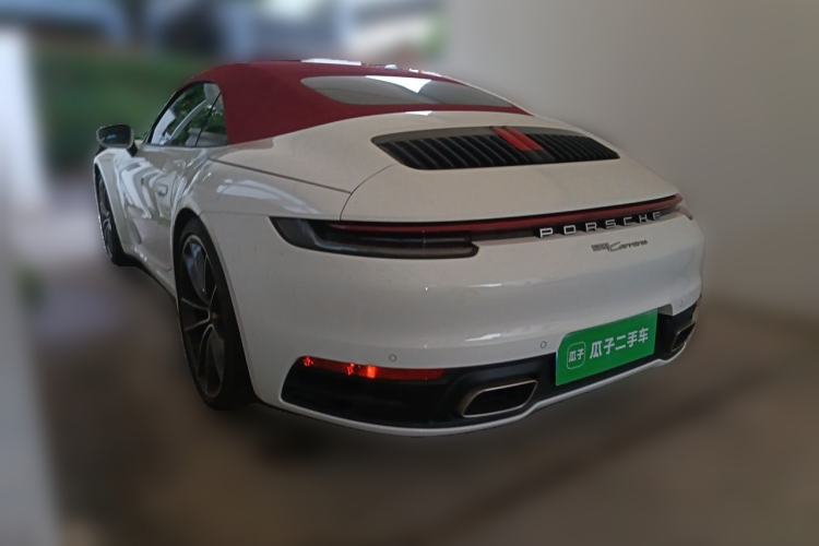 Used Porsche 911 2020 Carrera Cabriolet 3.0T Rear Left 45 Deg