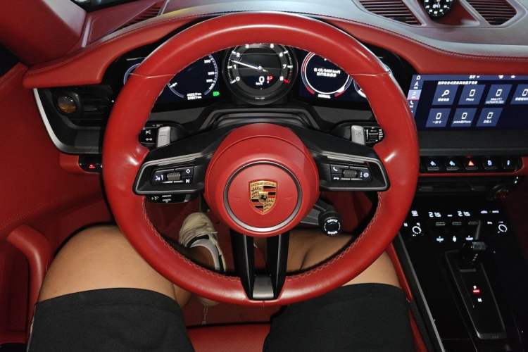 Used Porsche 911 2020 Carrera 4 Cabriolet 3.0T Steering Wheel
