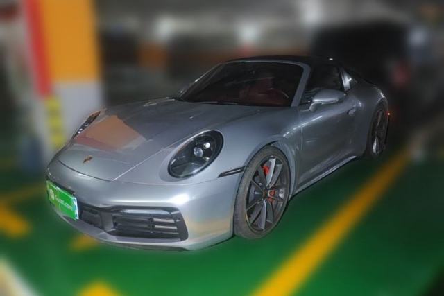 Used Porsche 911 2021, Porsche 911, automatic, four seats, 3.0T, soft top convertible (parallel import)